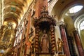 The Basilica of St. James (Czech: Kostel svatÃÂ©ho Jakuba VÃâºtÃÂ¡ÃÂ­ho) in the Old Town of Prague, Czech Republic. Royalty Free Stock Photo